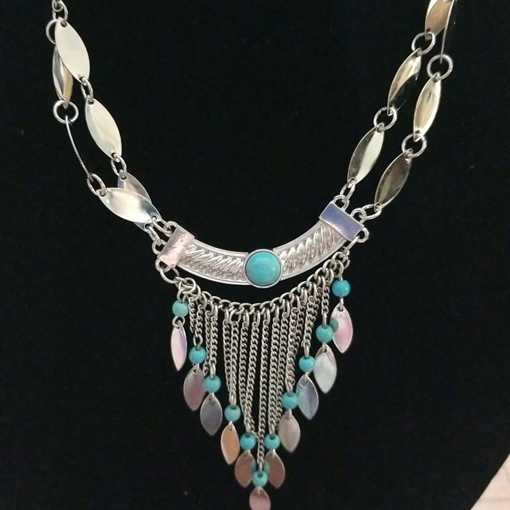 Necklaces southwestern boho style unmarked piece